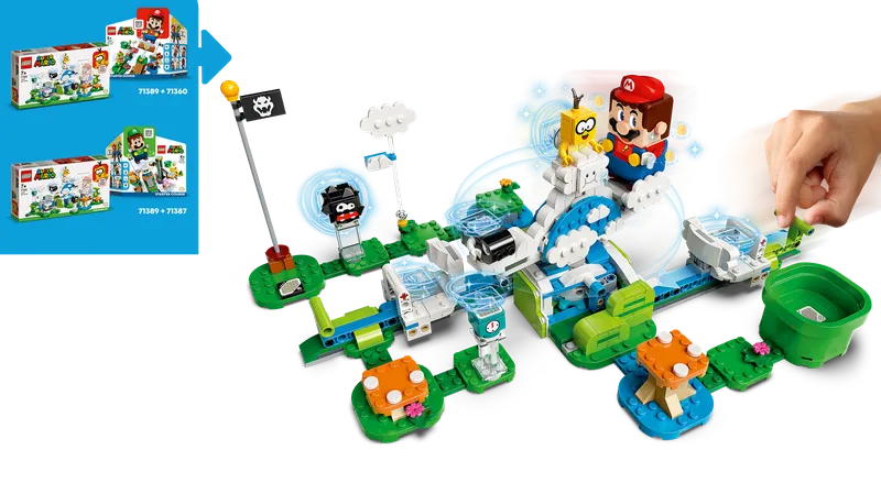 Lakitu Sky World Expansion Set von LEGO – Produktfoto 5 von 14