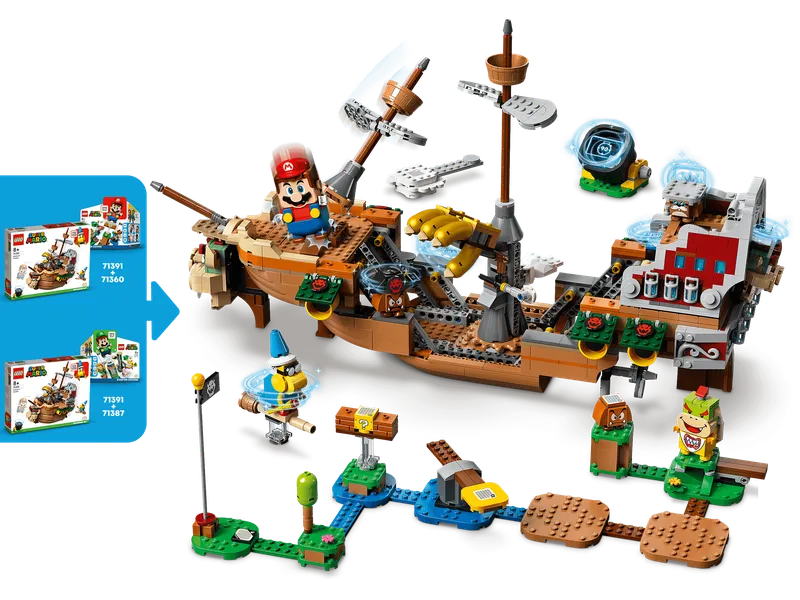 Bowser’s Airship Expansion Set van LEGO – productfoto 6 van 20