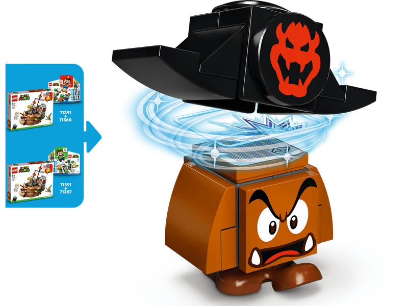 Bowser’s Airship Expansion Set van LEGO – productfoto 7 van 20
