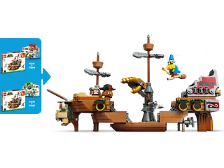 Bowser’s Airship Expansion Set van LEGO – productfoto 8 van 20