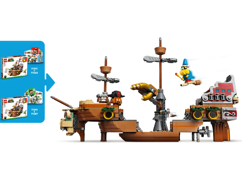 Bowser’s Airship Expansion Set van LEGO – productfoto 8 van 20