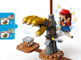 Bowser’s Airship Expansion Set van LEGO – productfoto 9 van 20