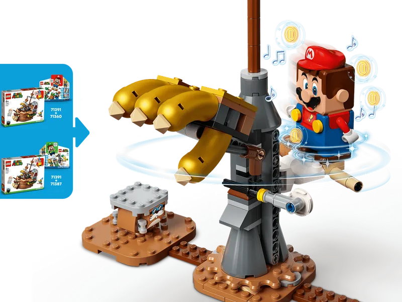 Bowser’s Airship Expansion Set van LEGO – productfoto 9 van 20