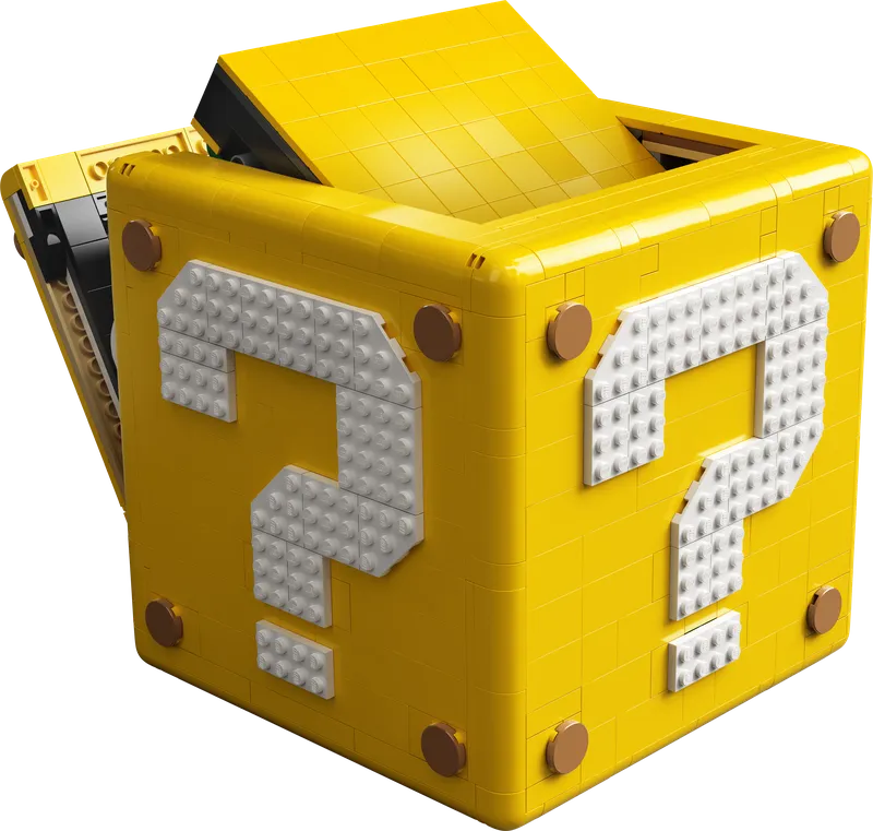 Super Mario 64™ Question Mark Block de LEGO – photo du produit 4 sur 32