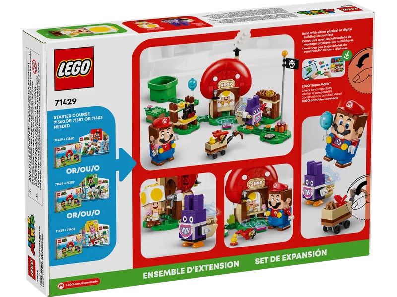 Nabbit at Toad's Shop Expansion Set by LEGO – product photo 4 of 7