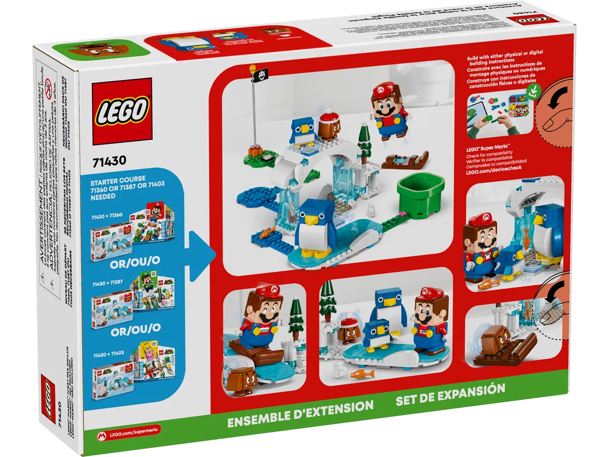 LEGO Penguin Family Snow Adventure Expansion Set (71430) - Bild 3