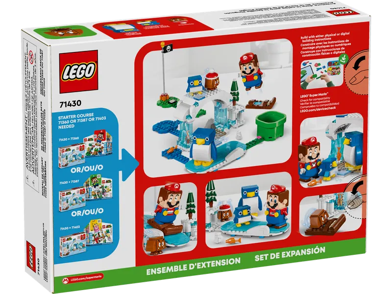 Penguin Family Snow Adventure Expansion Set från LEGO – produktbild 5 av 5