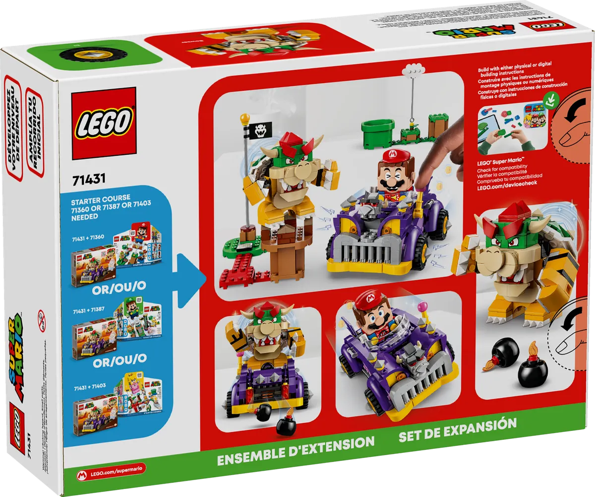 LEGO Bowser's Muscle Car Expansion Set (71431) - afbeelding 4