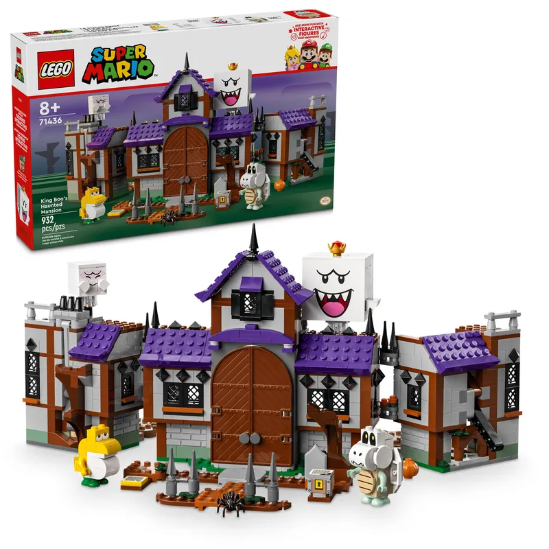 King Boo's spookhuis van LEGO – productfoto 7 van 8