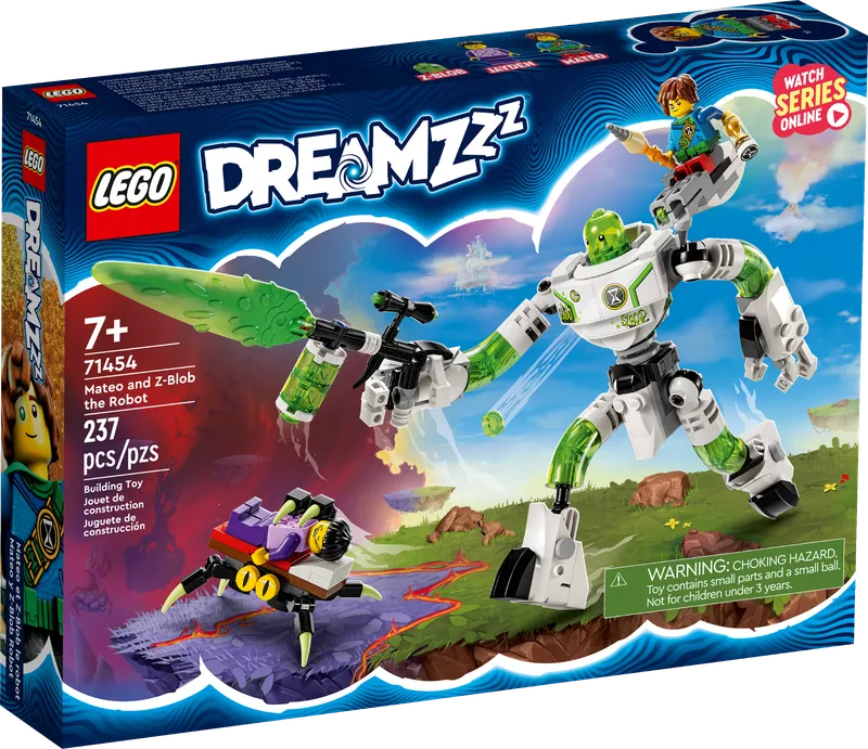 Mateo and Z-Blob the Robot van LEGO – productfoto 2 van 11