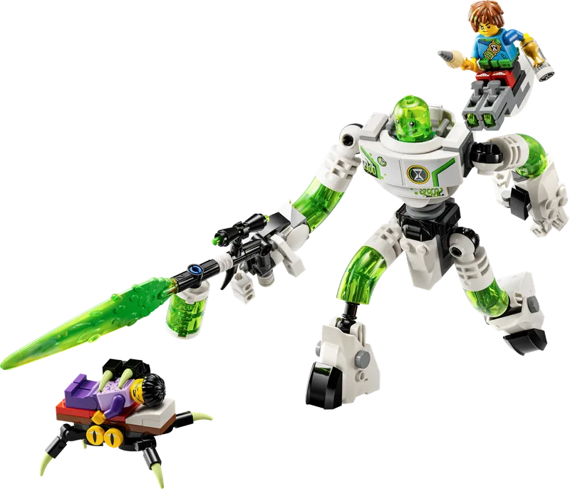 Mateo and Z-Blob the Robot