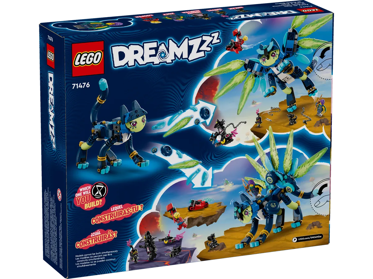 LEGO Zoey and Zian the Cat-Owl (71476) - Bild 5