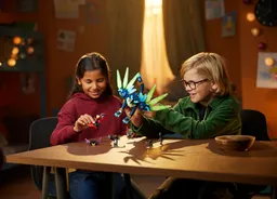 LEGO Zoey and Zian the Cat-Owl (71476) - afbeelding 8