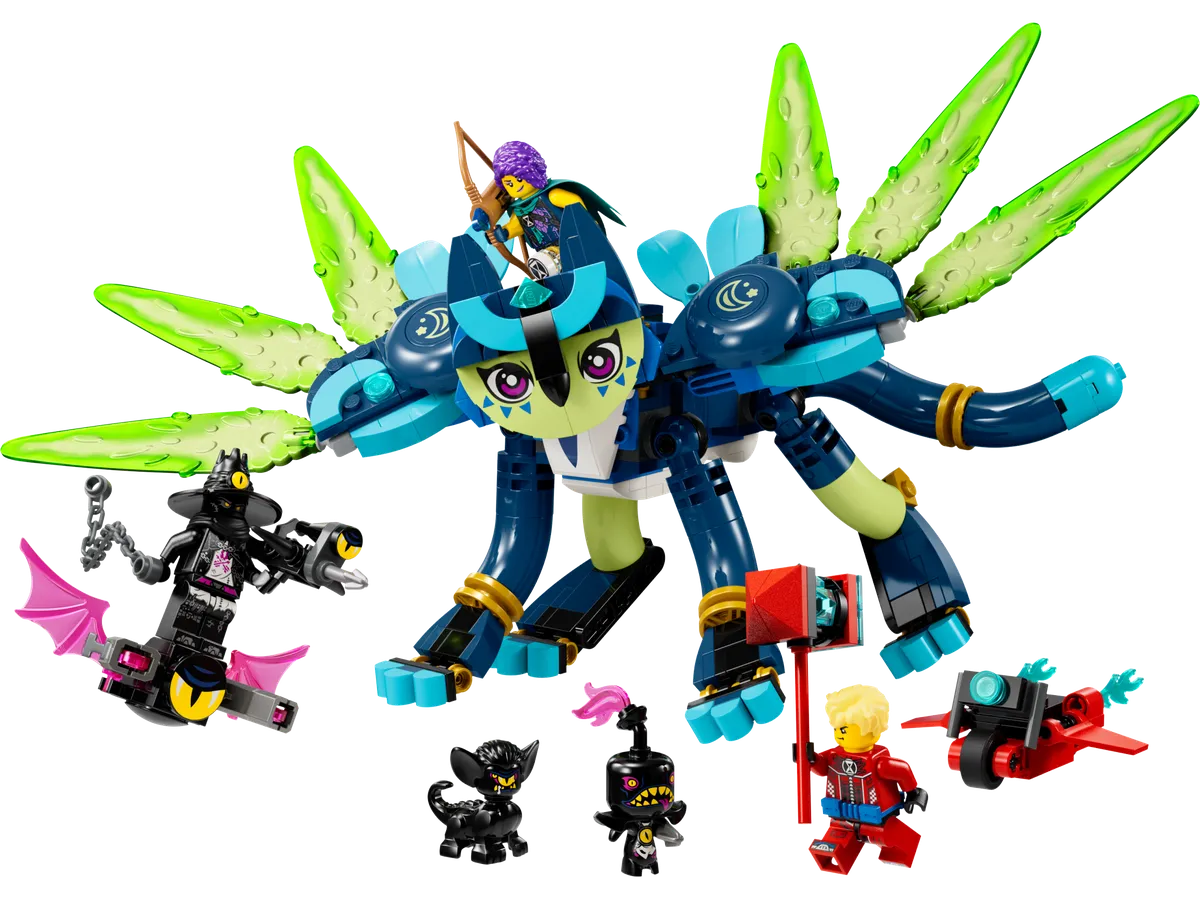 LEGO Zoey and Zian the Cat-Owl (71476)