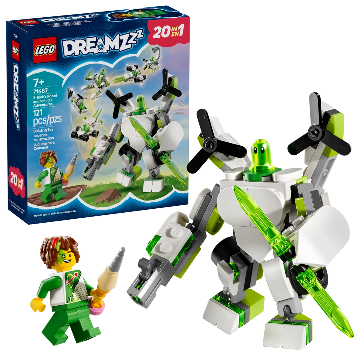 LEGO Z-Blob's Robot and Vehicle Adventures (71487) - Bild 7