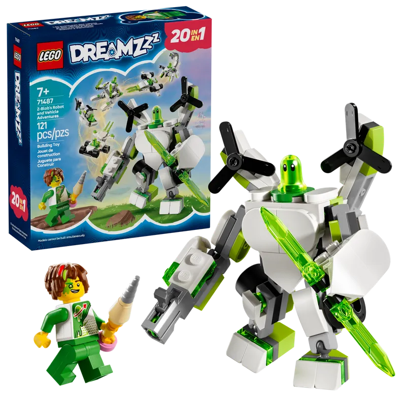 Z-Blob's Robot and Vehicle Adventures by LEGO – product photo 8 of 9