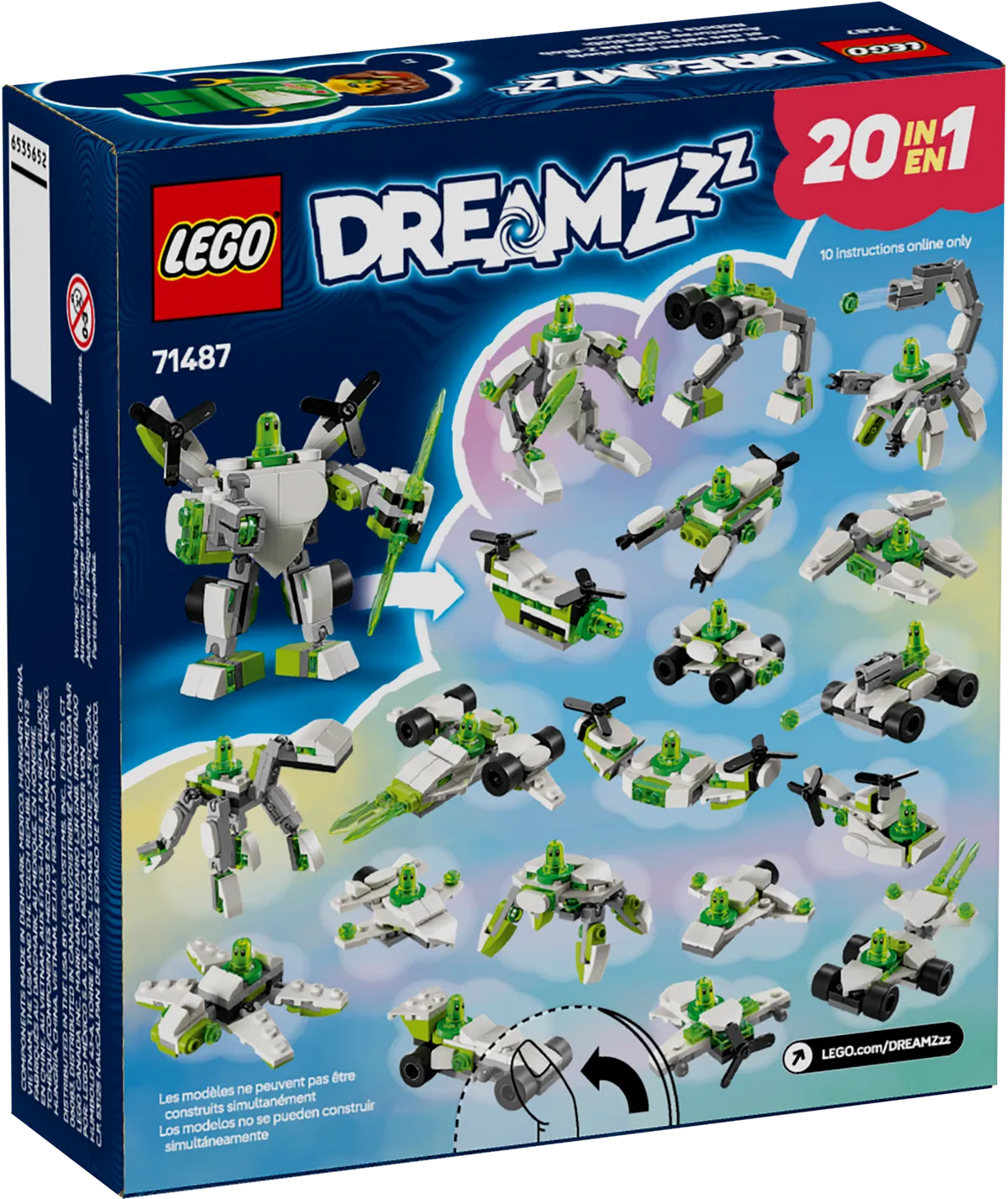 LEGO Z-Blob's Robot and Vehicle Adventures (71487) - Bild 8