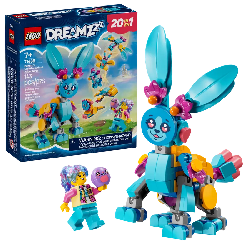 Bunchu's creatieve dierenavonturen van LEGO – productfoto 7 van 8