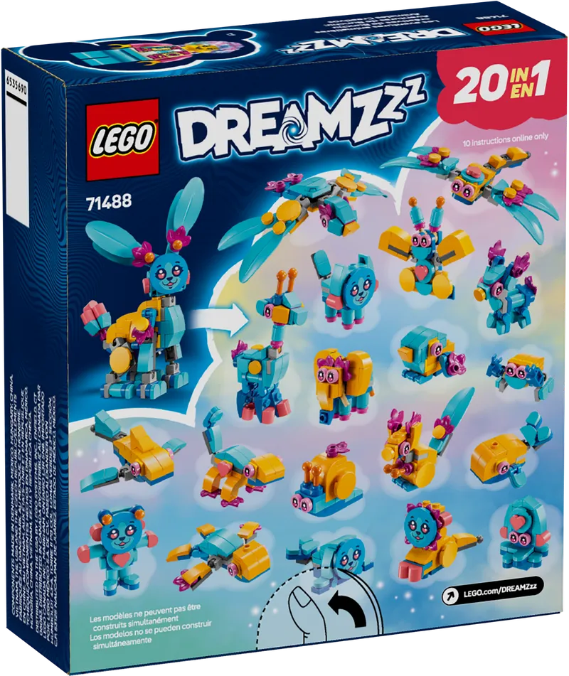 Bunchu's creatieve dierenavonturen van LEGO – productfoto 8 van 8
