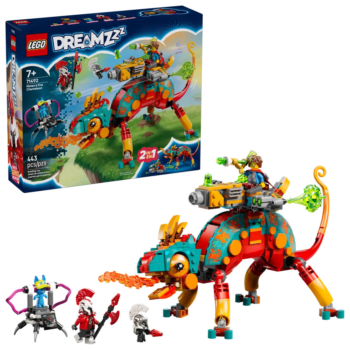 LEGO Mateo's Fire Chameleon (71492) - Bild 4