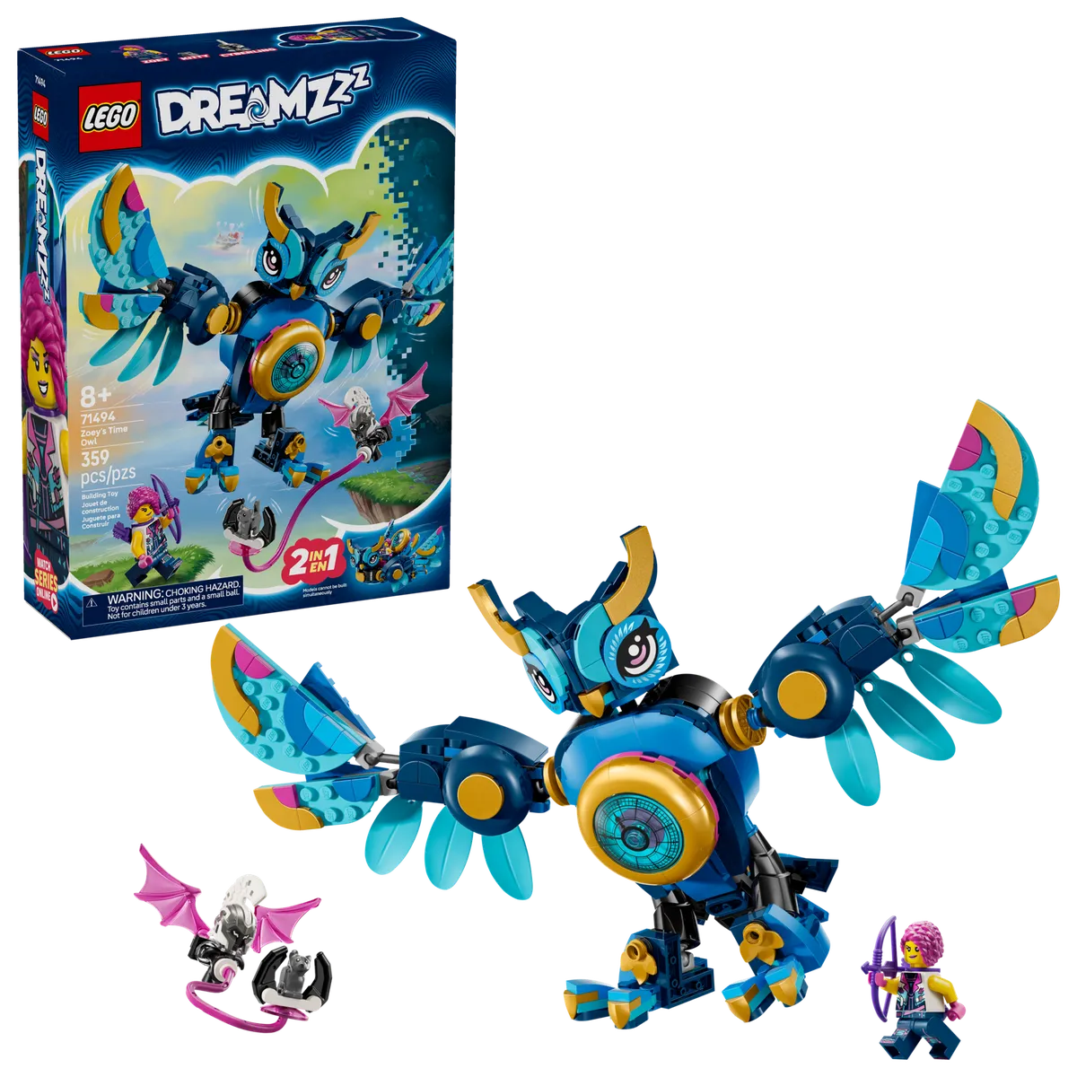 LEGO Zoey's Time Owl (71494) - afbeelding 4