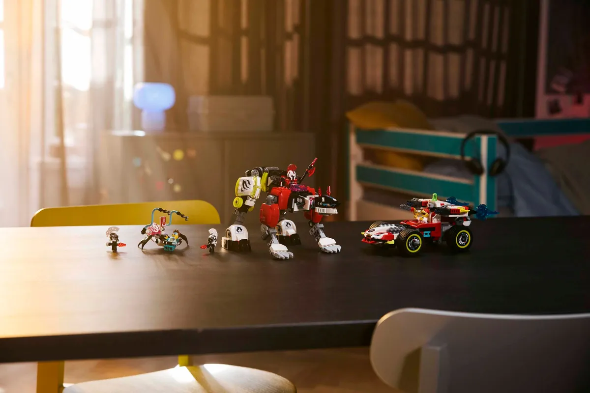 LEGO Cooper's Tiger Mech & Zero's Hot Rod Car (71497) - Bild 8