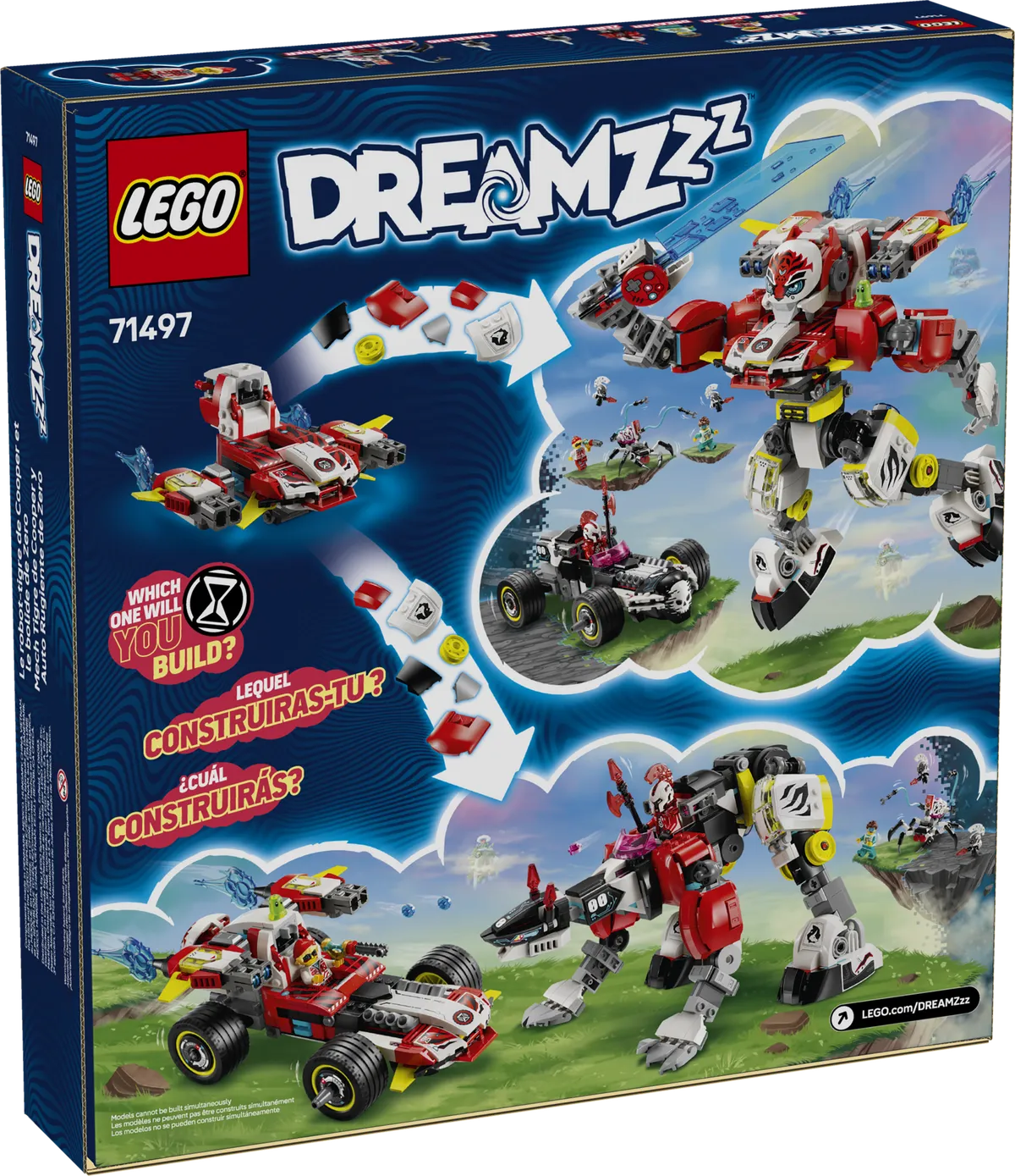 LEGO Cooper's Tiger Mech & Zero's Hot Rod Car (71497) - Bild 10