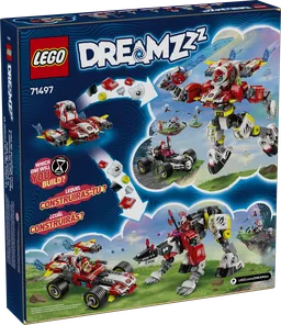 LEGO Cooper's Tiger Mech & Zero's Hot Rod Car (71497) - afbeelding 10