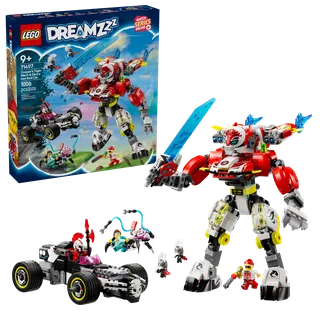 Cooper's Tiger Mech & Zero's Hot Rod Car fra LEGO – produktbillede 10 af 11