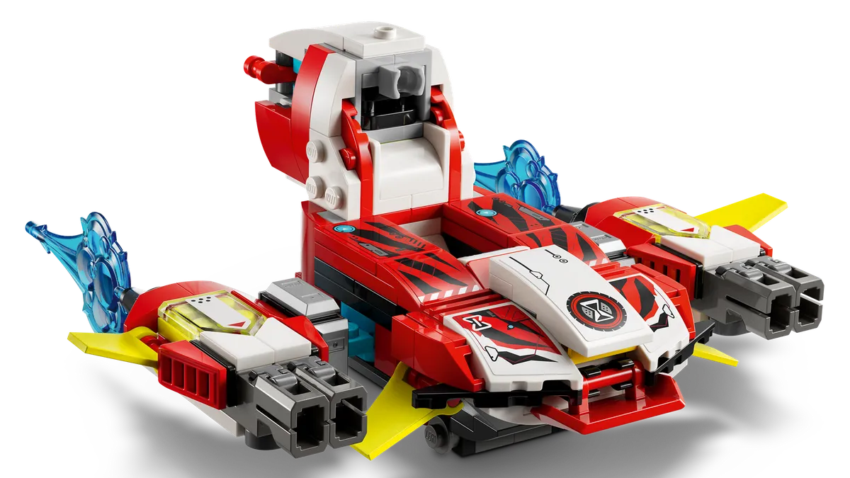 LEGO Cooper's Tiger Mech & Zero's Hot Rod Car (71497)