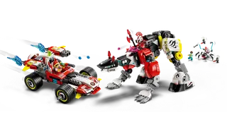 Cooper's Tiger Mech & Zero's Hot Rod Car fra LEGO – produktbillede 3 af 11