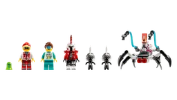 LEGO Cooper's Tiger Mech & Zero's Hot Rod Car (71497) - afbeelding 3