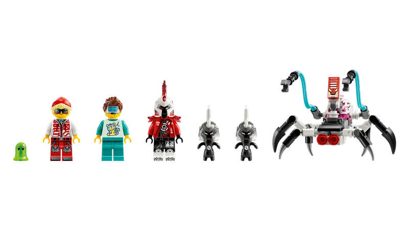 Cooper's Tiger Mech & Zero's Hot Rod Car fra LEGO – produktbillede 4 af 11