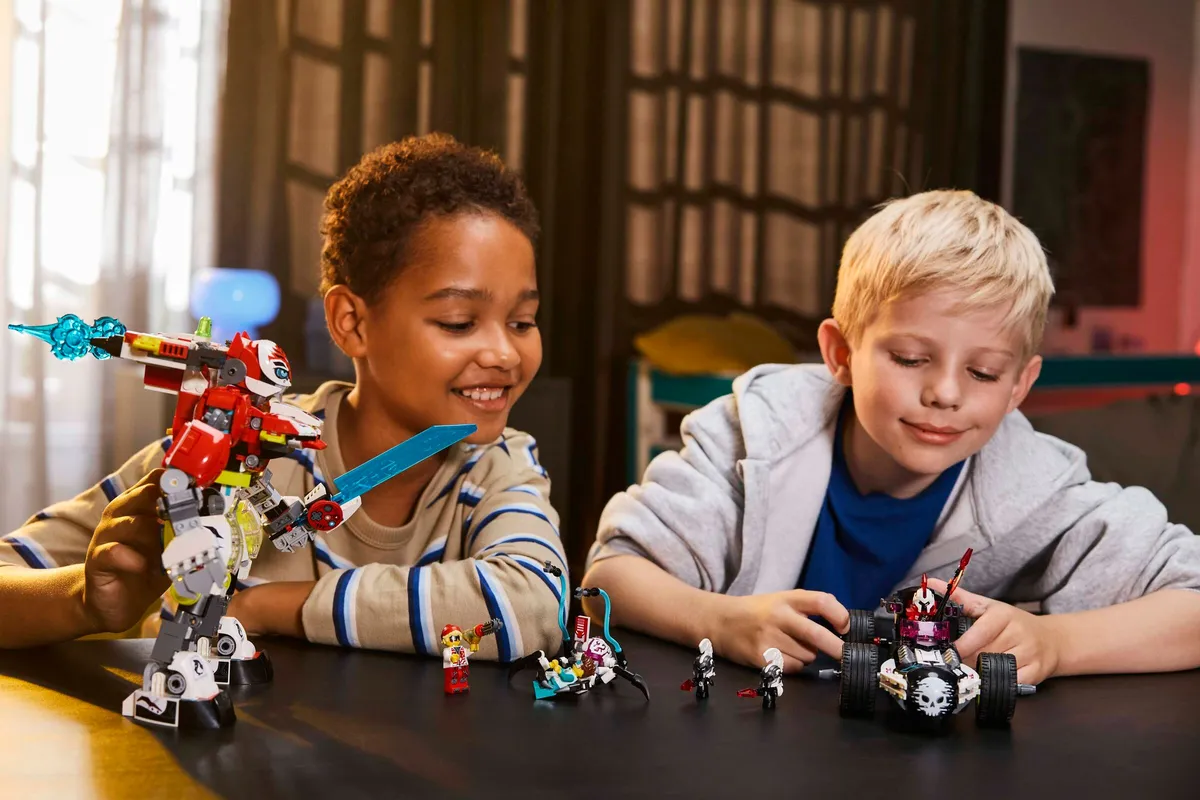 LEGO Cooper's Tiger Mech & Zero's Hot Rod Car (71497) - Bild 5