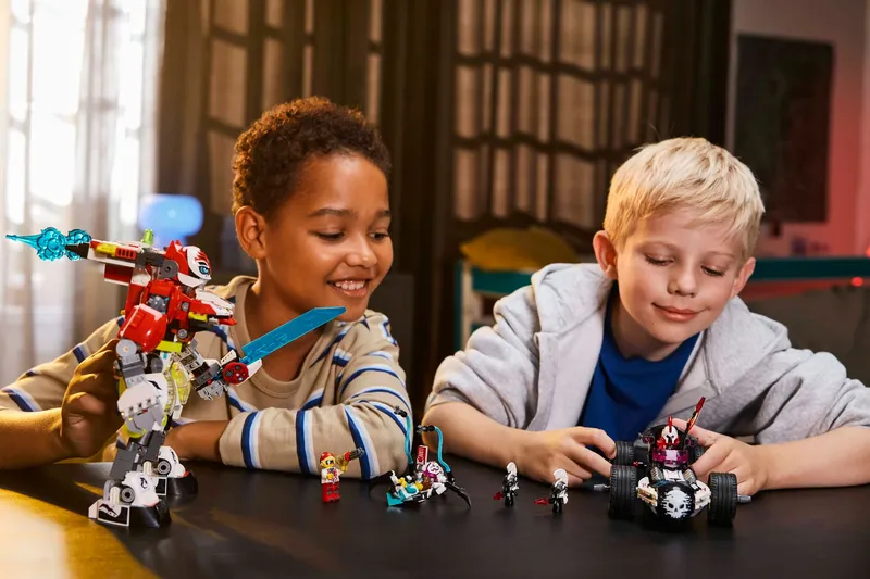 Cooper's Tiger Mech & Zero's Hot Rod Car fra LEGO – produktbillede 6 af 11