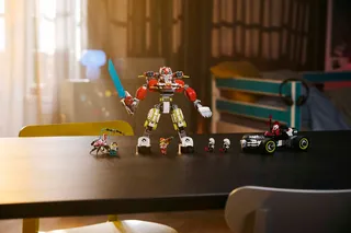 Cooper's Tiger Mech & Zero's Hot Rod Car fra LEGO – produktbillede 8 af 11