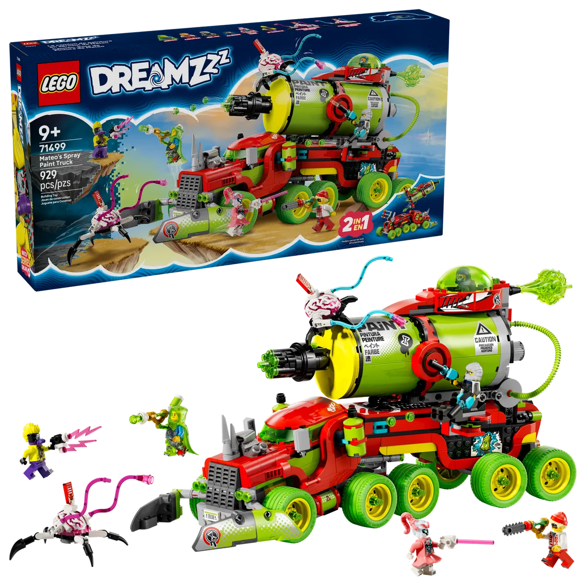 LEGO Mateo's Spray Paint Truck (71499) - Bild 4