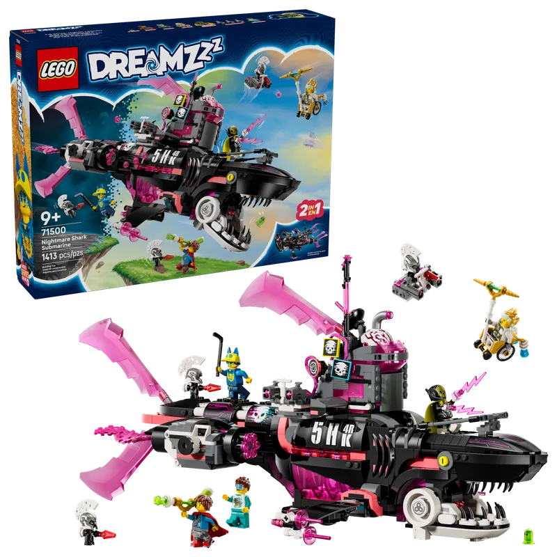 Nightmare Shark Submarine de LEGO – photo du produit 2 sur 11