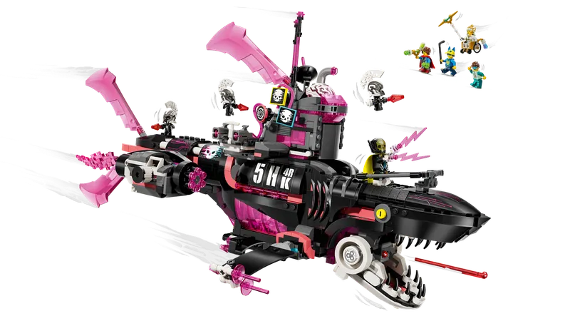 Nightmare Shark Submarine de LEGO – photo du produit 4 sur 11