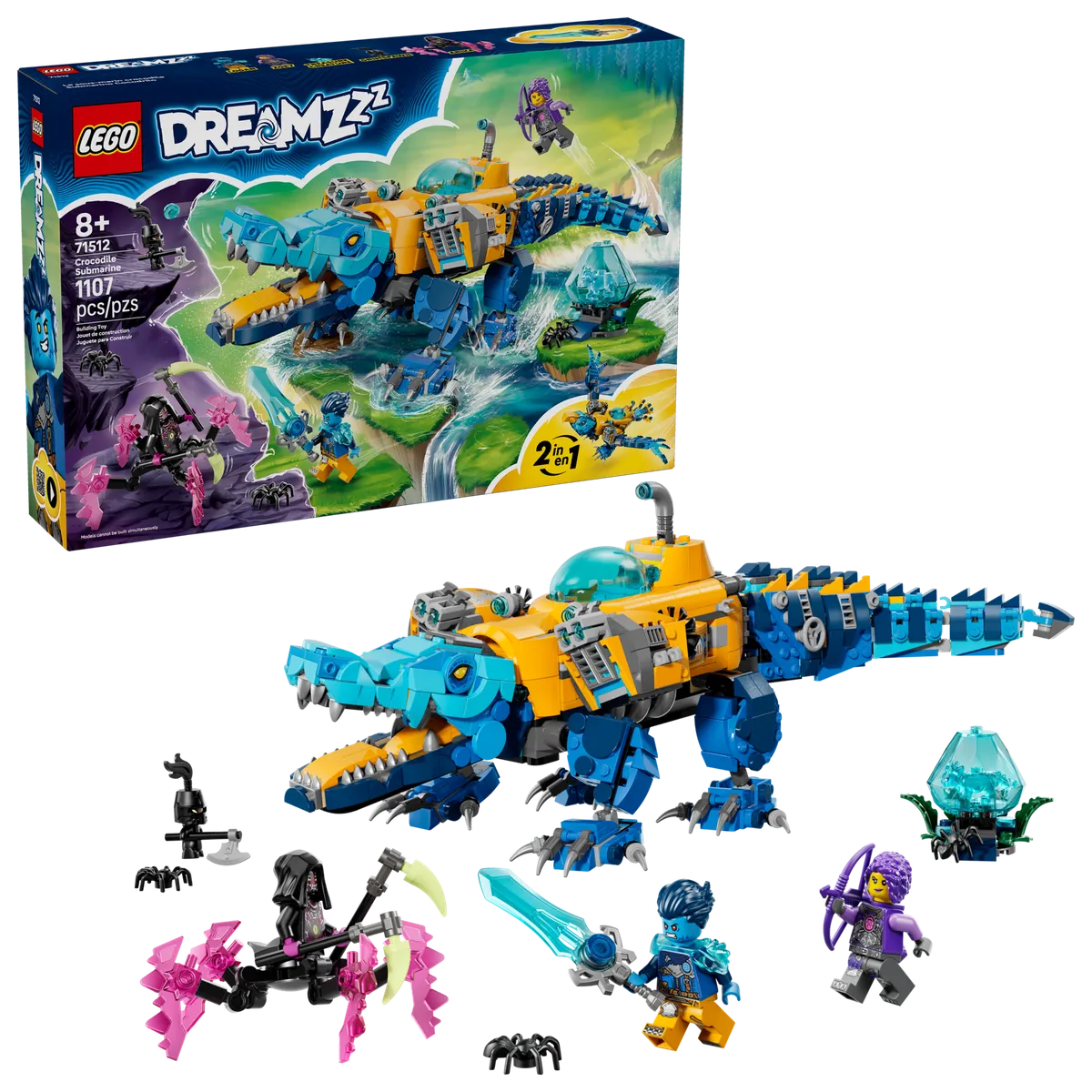 LEGO Crocodile Submarine (71512) - afbeelding 4
