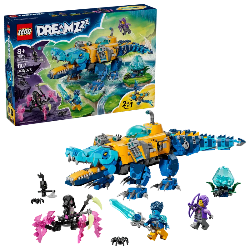 Krokodilonderzeeër van LEGO – productfoto 2 van 10