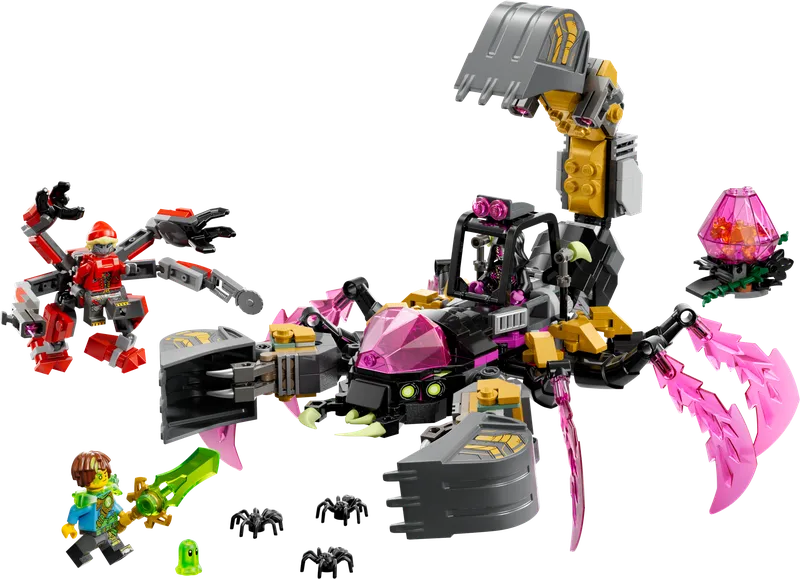 LEGO 71513 Nightmare Scorpion Digger, 505 stenen