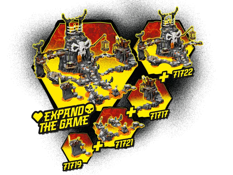 Journey to the Skull Dungeons fra LEGO – produktbillede 7 af 12