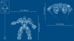 LEGO Fire Stone Mech (71720) - afbeelding 11