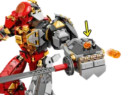 LEGO Fire Stone Mech (71720) - afbeelding 4