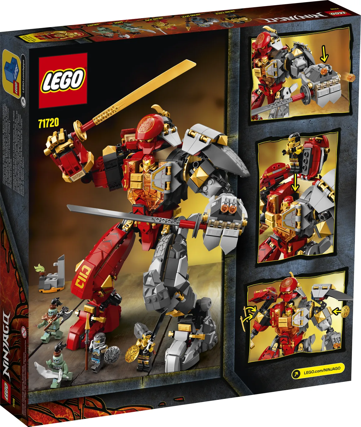 LEGO Fire Stone Mech (71720) - image 7
