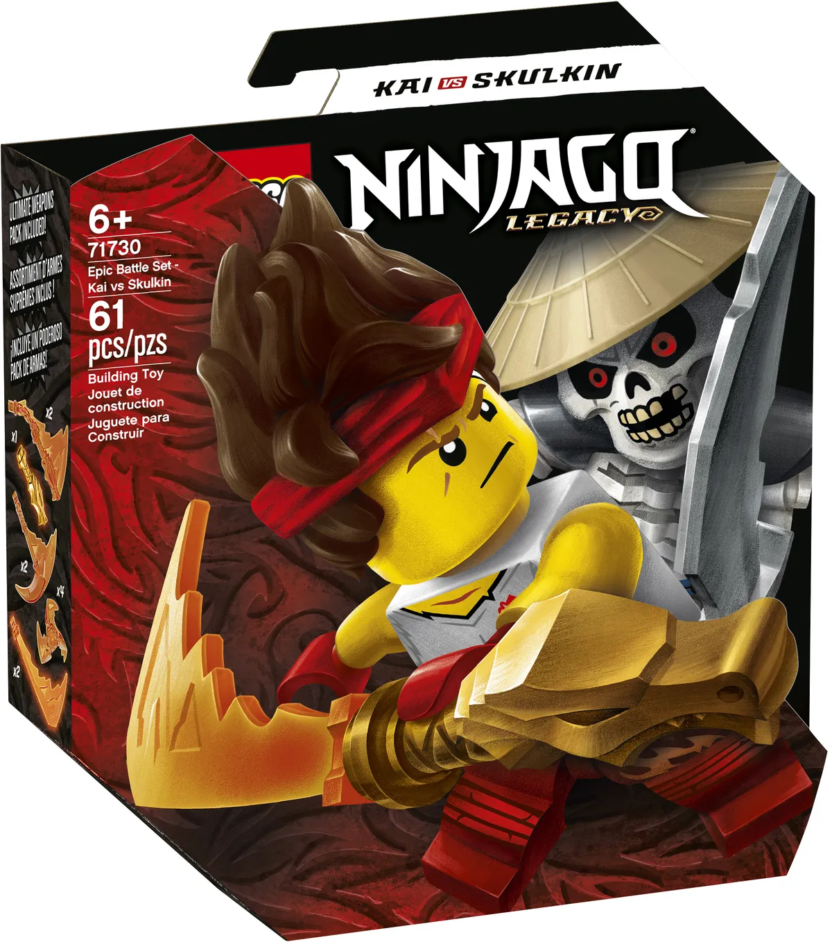 LEGO Epic Battle Set - Kai vs. Skulkin (71730) - Bild 5