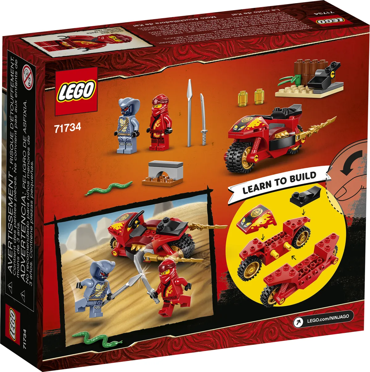 LEGO Kai's Blade Cycle (71734) - Bild 7
