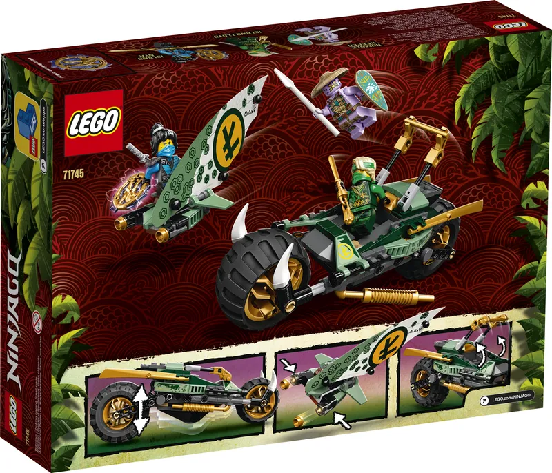 Lloyd's Jungle Chopper Bike de LEGO – photo du produit 10 sur 13