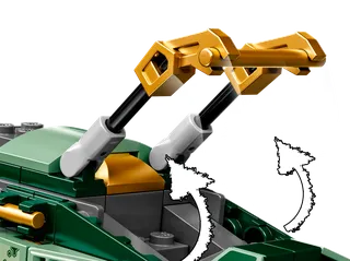 Lloyd's Jungle Chopper Bike de LEGO – photo du produit 9 sur 13